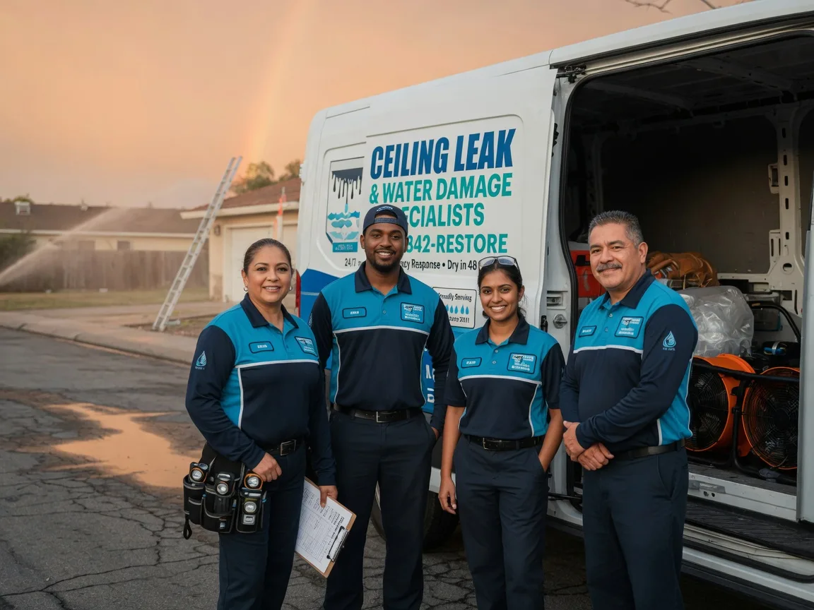 Ceiling Leak Cleanup company in Weleetka, OK
